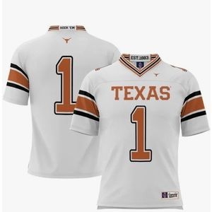 Texas Longhorns #1 Prosphere Youth Small Size 8 NWT
